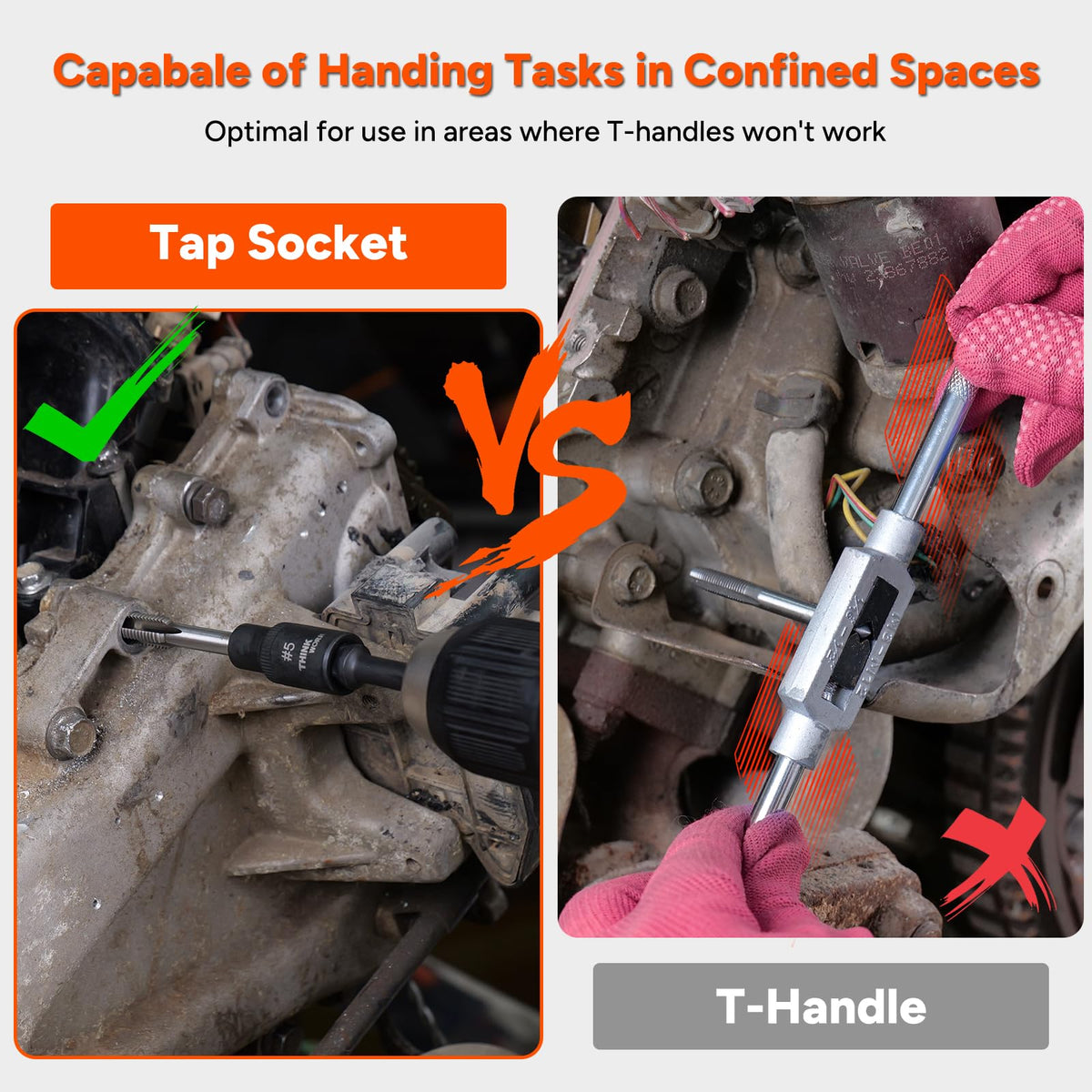 ThinkWORK compatible with MCTI up to 1/2 in and 12 mm.