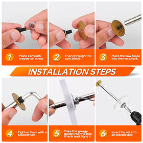 THINKWORK tight-space design enables flush cuts from inside the pipe.