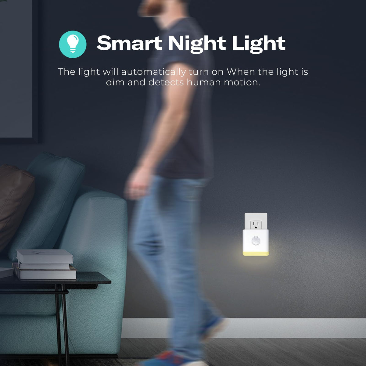 ThirdReality night light with illumination sensor triggers smart scenes