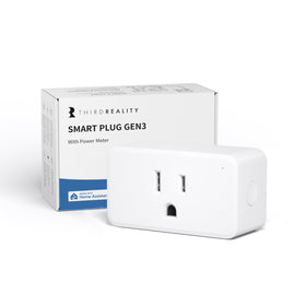  THIRDReality Smart Plug Gen3 front view showing compact outlet with power monitoring.