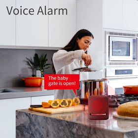 THIRDREALITY Zigbee contact sensor near the front door triggers timely alerts.