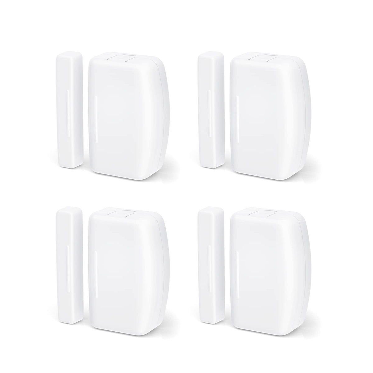 THIRDREALITY Zigbee door sensor mounted on front door for reliable status updates