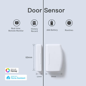 THIRDREALITY Zigbee door sensor window close-up showing compact design