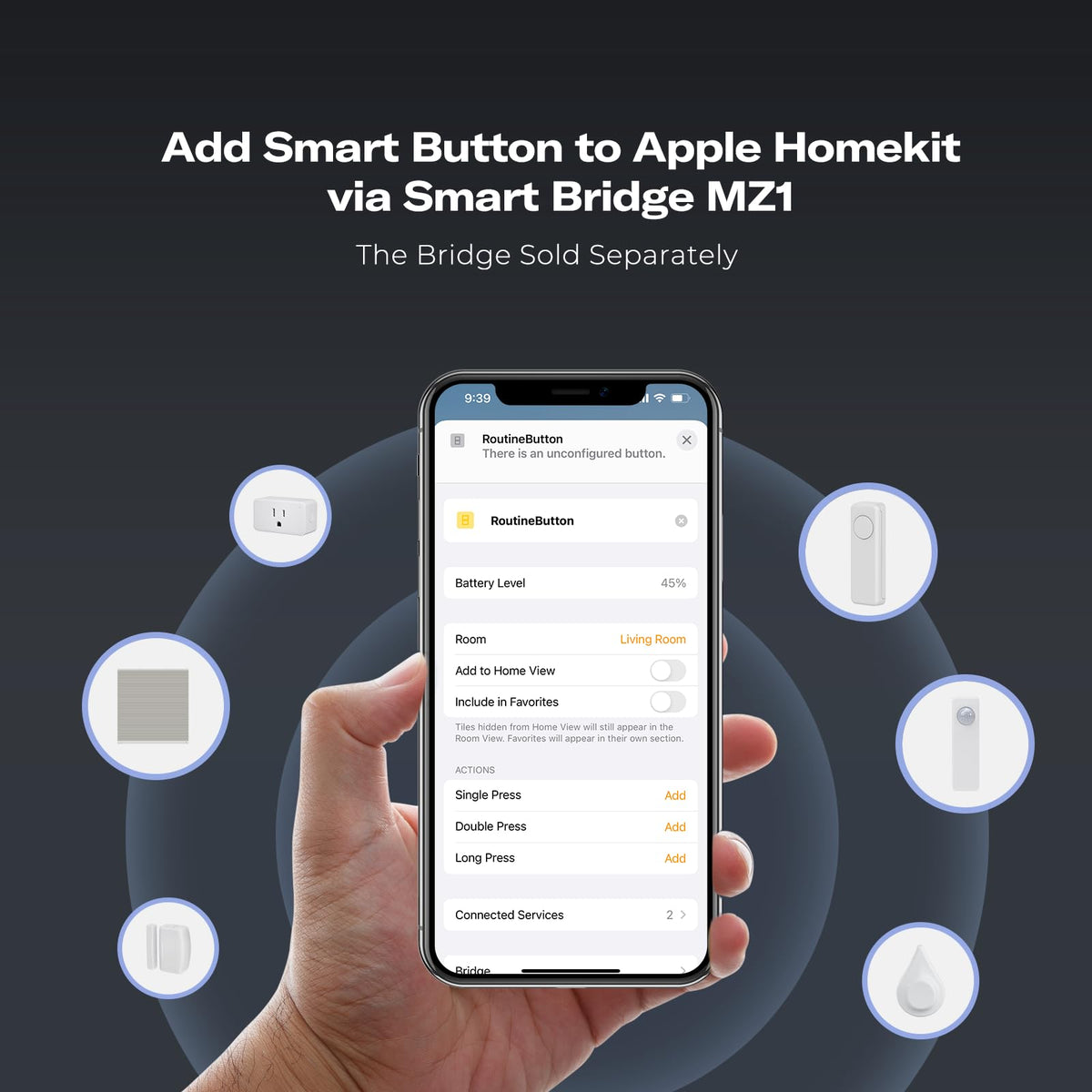ThirdReality ZigBee button integrates with hubs for smart home scenes and updates.