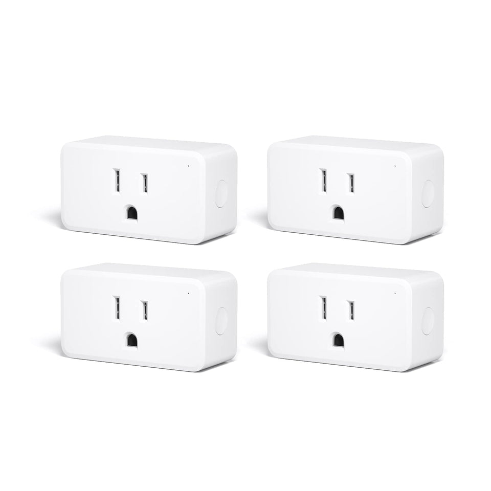 ThirdReality ZigBee Smart Plug 4-pack in-wall outlet for space-saving power control.