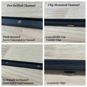 THMOOTHER 45-degree end cuts enable perfect 90-degree corners.