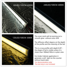 THMOOTHER supports 5050, 5630, 2835 LED tapes including RGB and RGBW