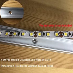 THMOOTHER end caps without holes for clean terminations
