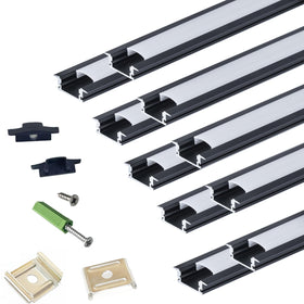 THMOOTHER recessed channel diffuser for flush wardrobe lighting with clean lines