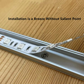 THMOOTHER screw-endcaps set secures channels for durable, finished looks.