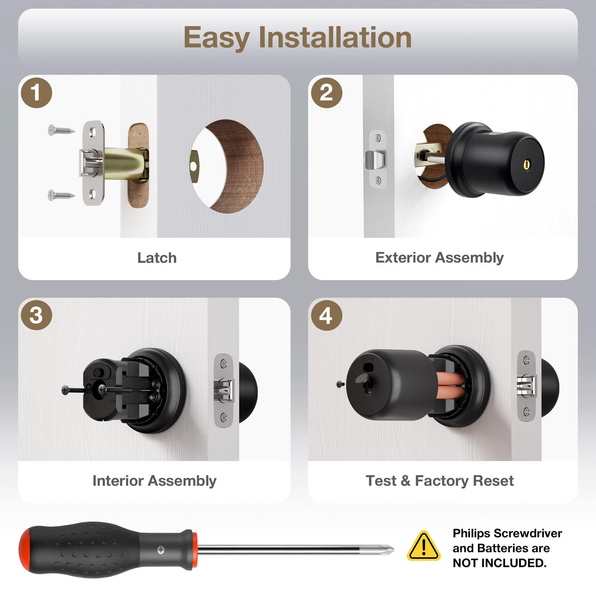 ThorBolt G1 battery compartment and power options