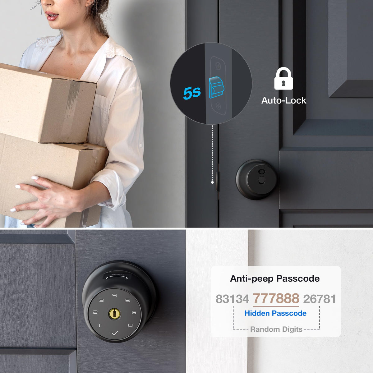 ThorBolt G1 easy installation guide for standard doors