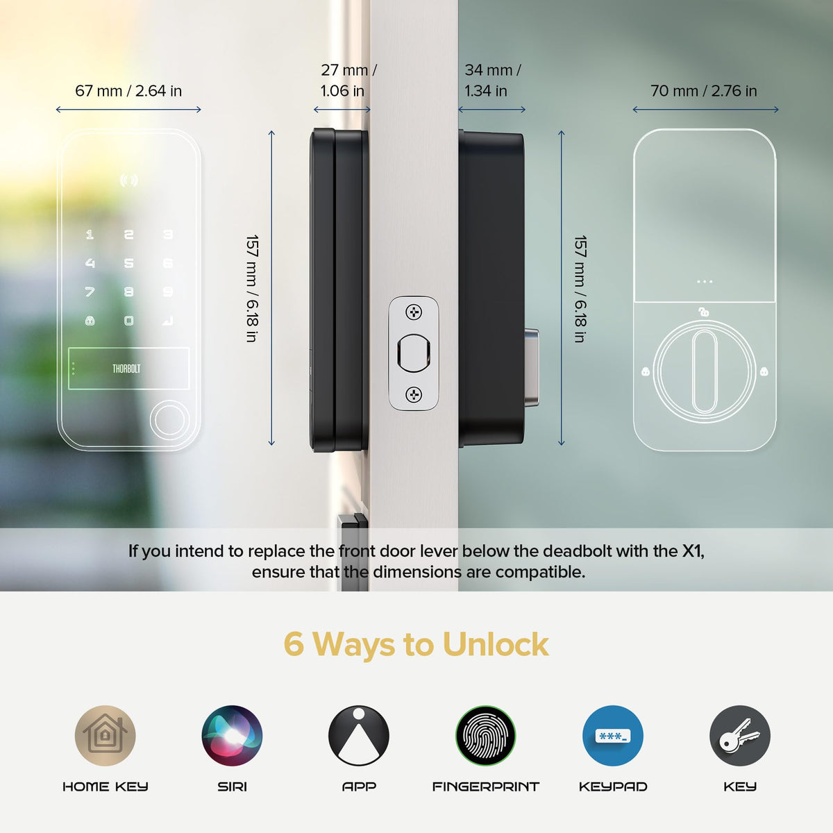 ThorBolt X1 battery compartment demonstrates long-life design for up to a year