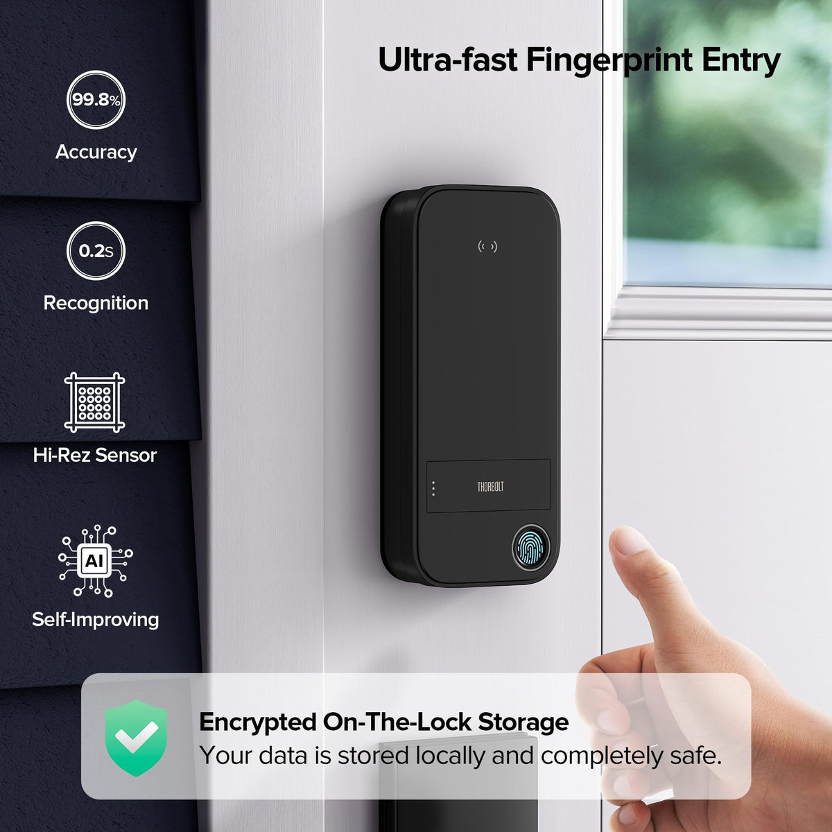 ThorBolt X1 Thread connection enables reliable Home app control within Thread network