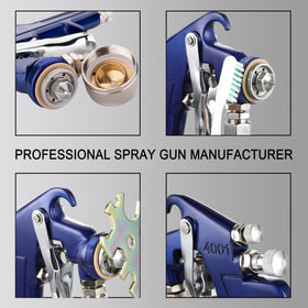 Throohills nozzle 2.0mm covers larger spray areas efficiently.