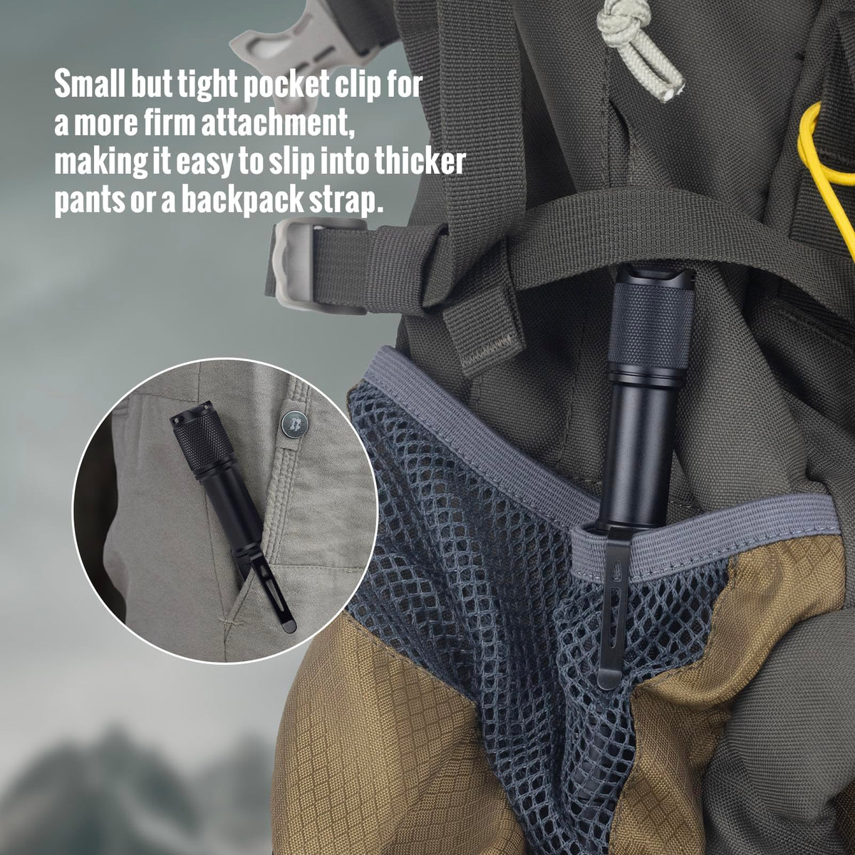 ThruNite Archer 2A C compact size fits in pocket or bag