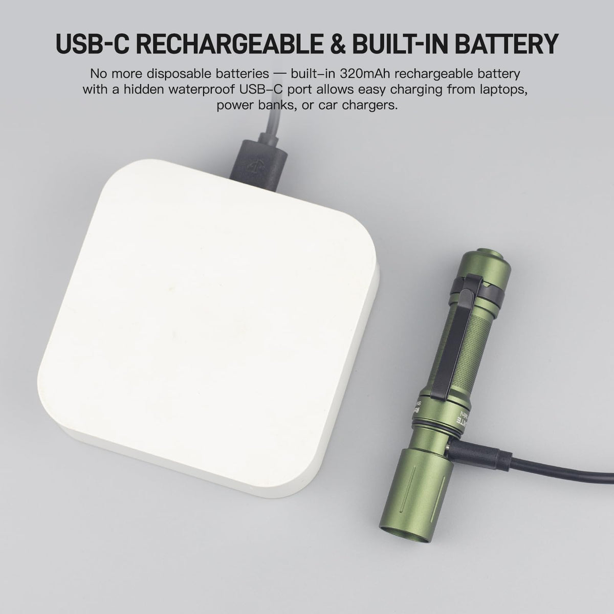 ThruNite Archer Mini is backed by a 2-year warranty for confidence.