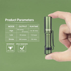 ThruNite Archer Mini aluminum shell balances durability and light handling.