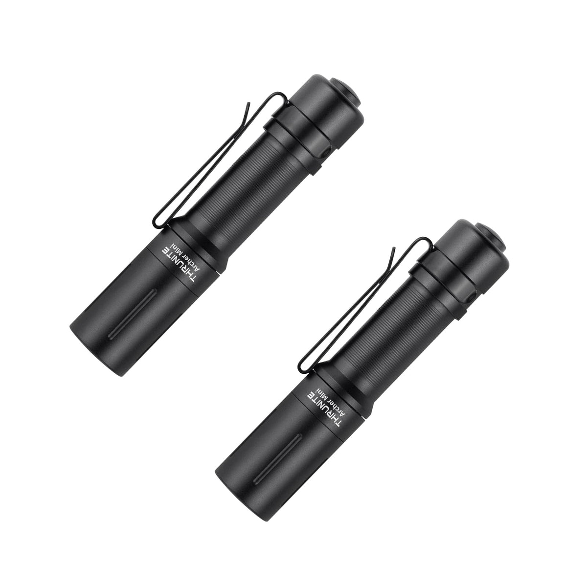 ThruNite Archer Mini flashlight on keychain provides quick, bright illumination.