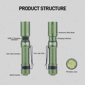ThruNite Archer Mini IPX8 waterproof design withstands rain and immersion.