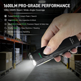 ThruNite Defender green beam for quick alignment and signaling tasks.