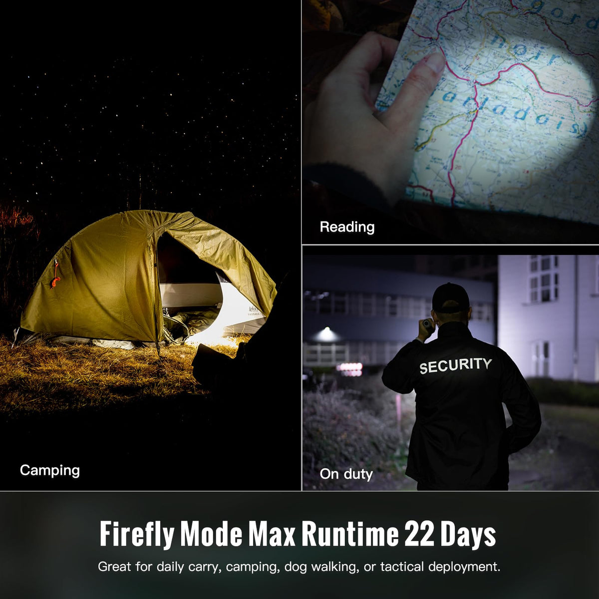 ThruNite Lynx SFT70 compact size fits pockets and backpacks.