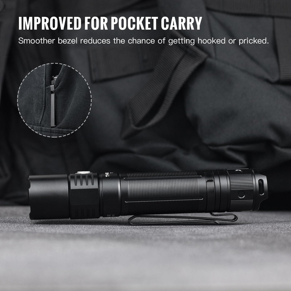 ThruNite TT20 305-meter throw supports hunting and search tasks.