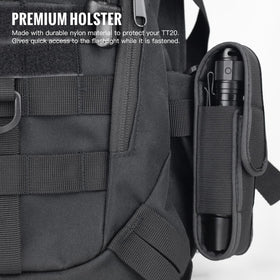 ThruNite TT20 compact pocket-sized flashlight for easy everyday carry.