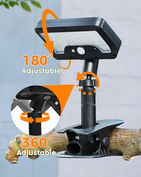 Thumok 120-degree PIR detects movement up to 16 feet for responsive security lighting