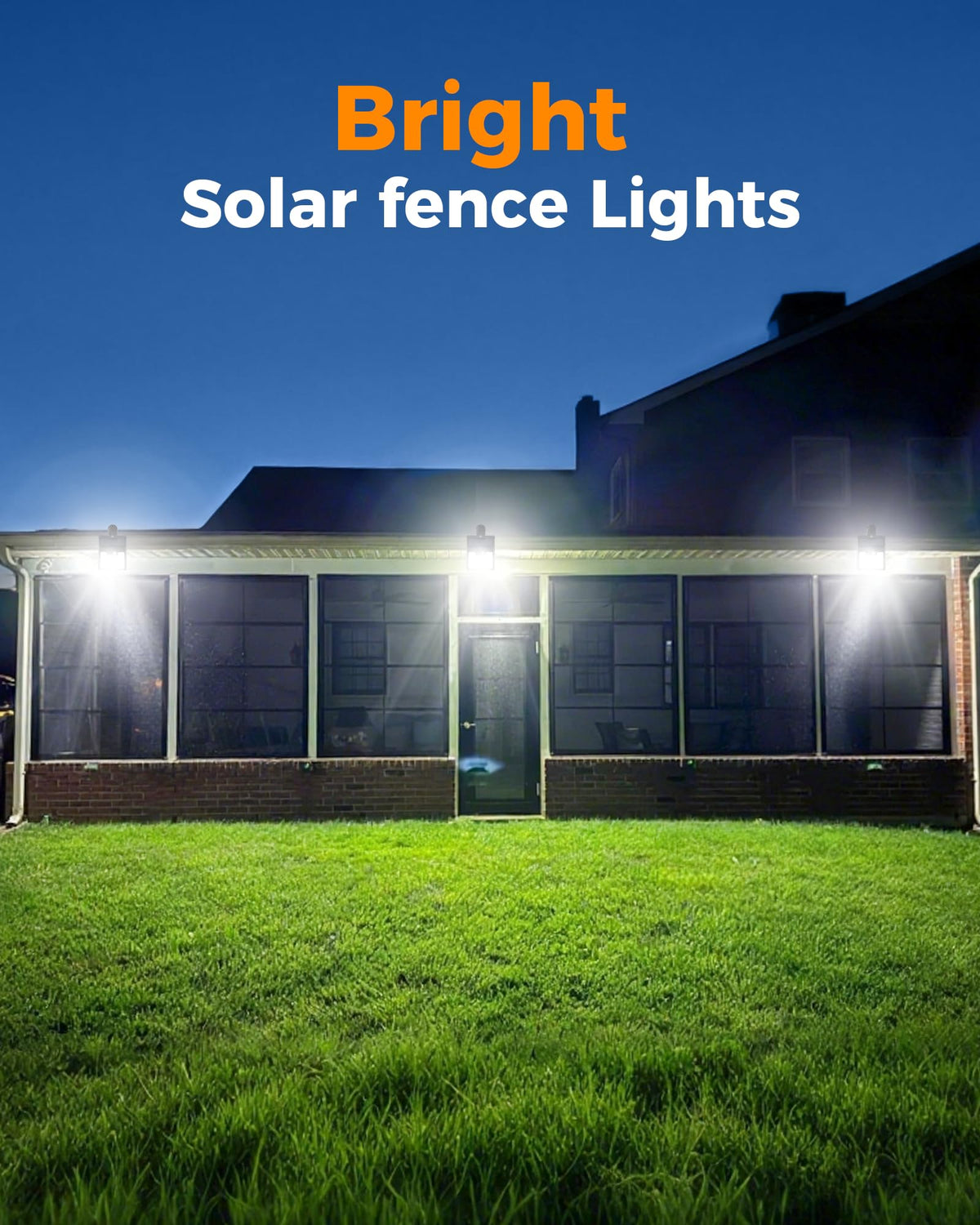 Thumok solar motion sensor light activates on movement for added security.