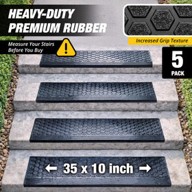 Thunder Grip all-surface mats suit decks, stairs, and garages for added stability.