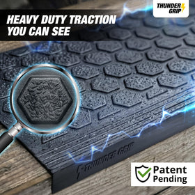 Thunder Grip exterior mats withstand heat and snow while maintaining grip.