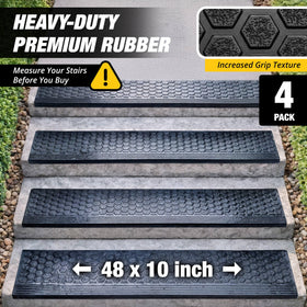 Thunder Grip weather-resistant mats withstand heat and rain for lasting use.