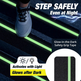 THUNDER GRIP waterproof stair treads designed for deck steps.