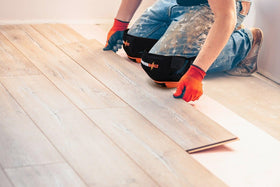 Thunderbolt Knee Pads provide full coverage for flooring and installation tasks