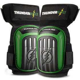 Thunderbolt knee pads with double gel offer gardening comfort for long kneeling tasks