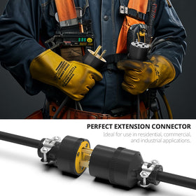 ThunderWay NEMA 5-15P straight blade plugs offer easy, secure installation on standard cords.