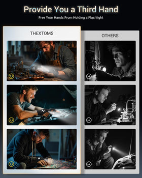 ThxToms LED Flashlight Gloves arrive as a thoughtful gift for outdoorsy dads and gadget lovers