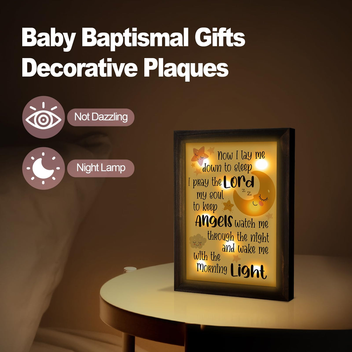THYGIFTREE christening keepsake for girls and boys with delicate design.