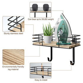 THYGIFTREE compact 13 inch wall space design frees floor area in small rooms