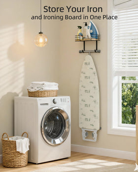 THYGIFTREE versatile wall organizer adapts to laundry rooms and entryways
