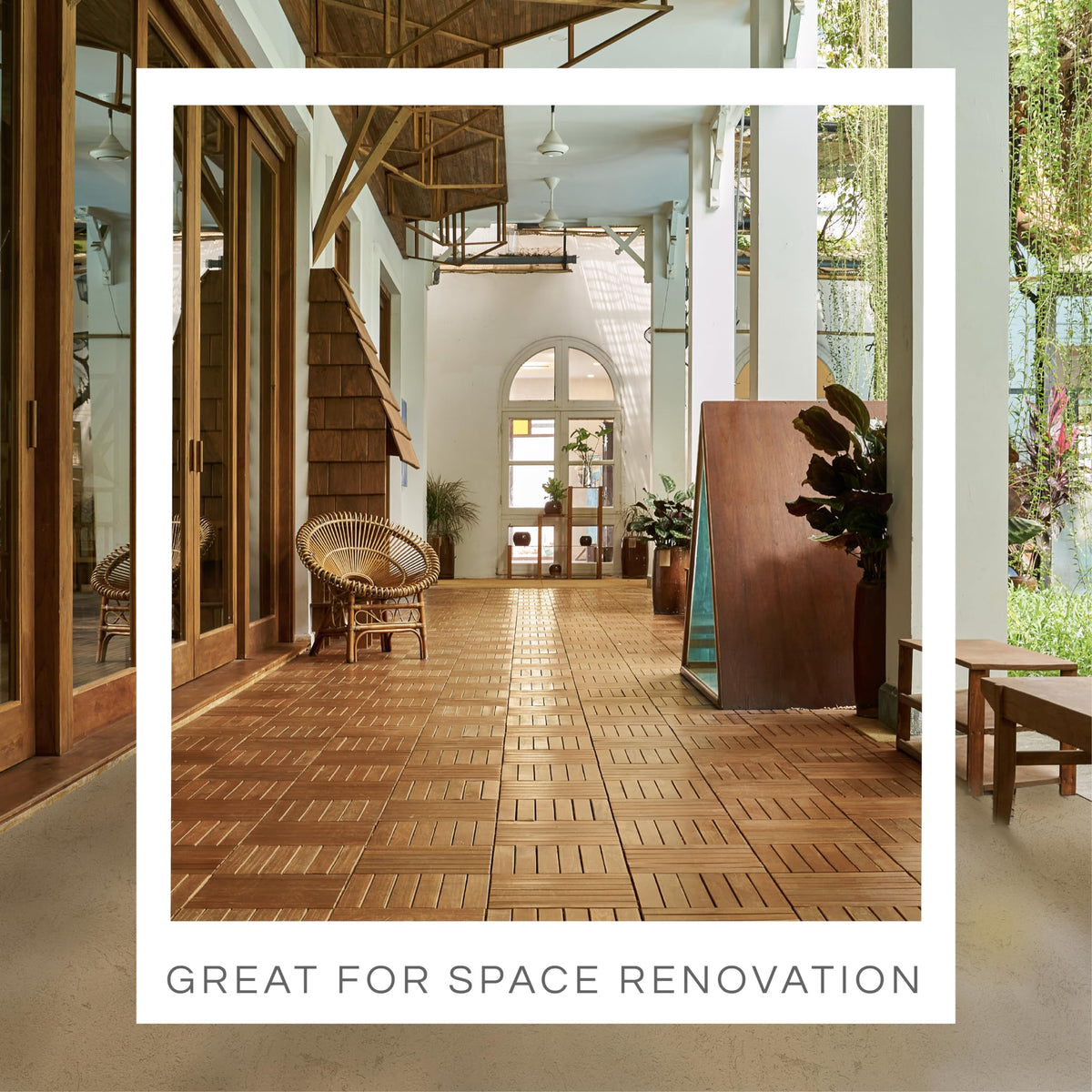 THYOI Golden Teak color option adds warm outdoor style