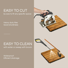 THYOI deck tiles weatherproof design for all seasons