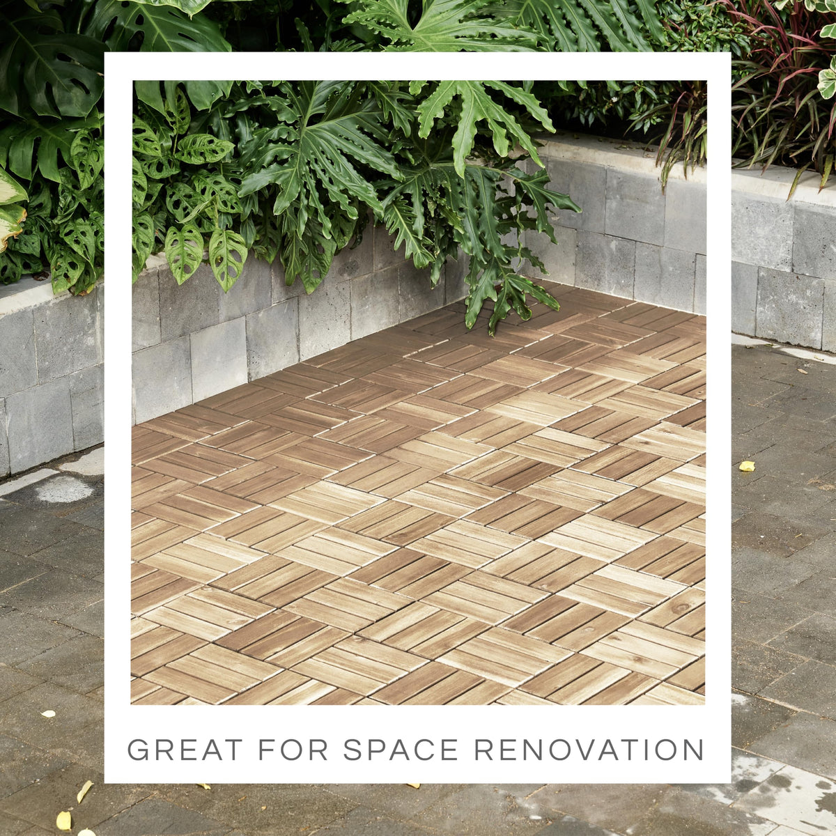 THYOI outdoor tiles versatile use across balcony, garden, and indoor spaces.