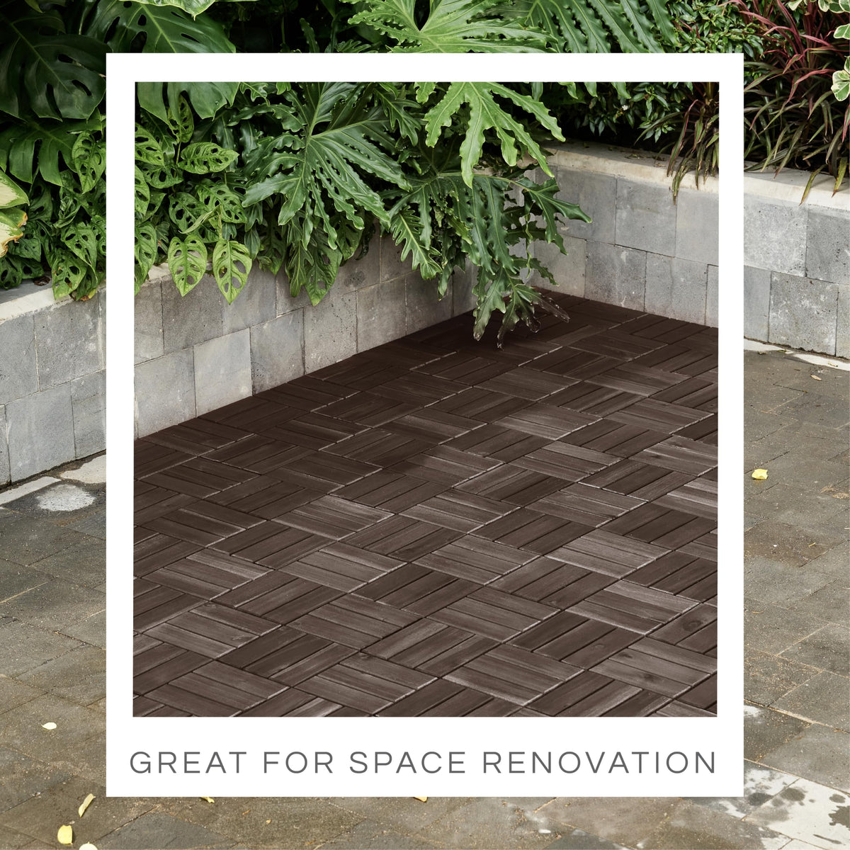 THYOI premium deck tiles indoor-outdoor-flex – versatile use from balcony to bathroom.