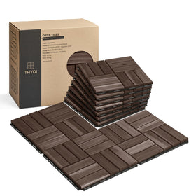 THYOI premium deck tiles wood flooring – durable outdoor surfaces for patios and balconies.