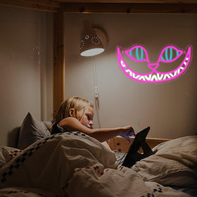 Tiabuy bedroom neon creates ambient lighting for a cozy vibe.