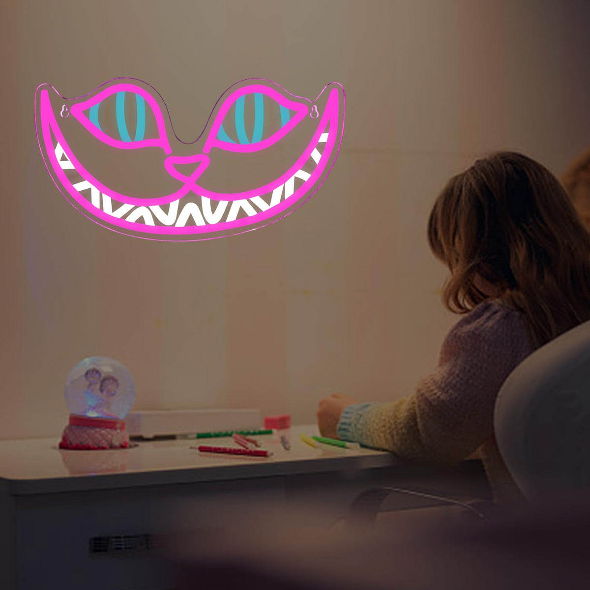 Tiabuy neon backdrop adds excitement to parties and bars.