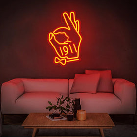 Tiabuy sorority neon sign USB powered for easy setup
