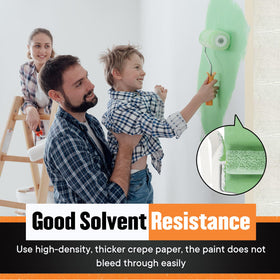 TIANBO FIRST masking tape offers residue-free removal on multiple surfaces